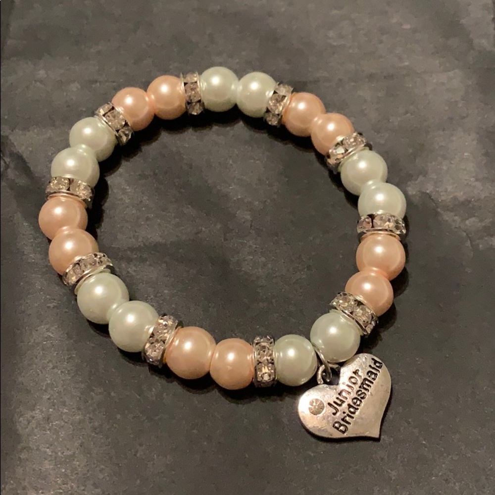 Junior bridesmaid pearl bracelet. NEW!!